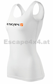 Damen Tanktop in weiss - Escape4x4 - Design 5